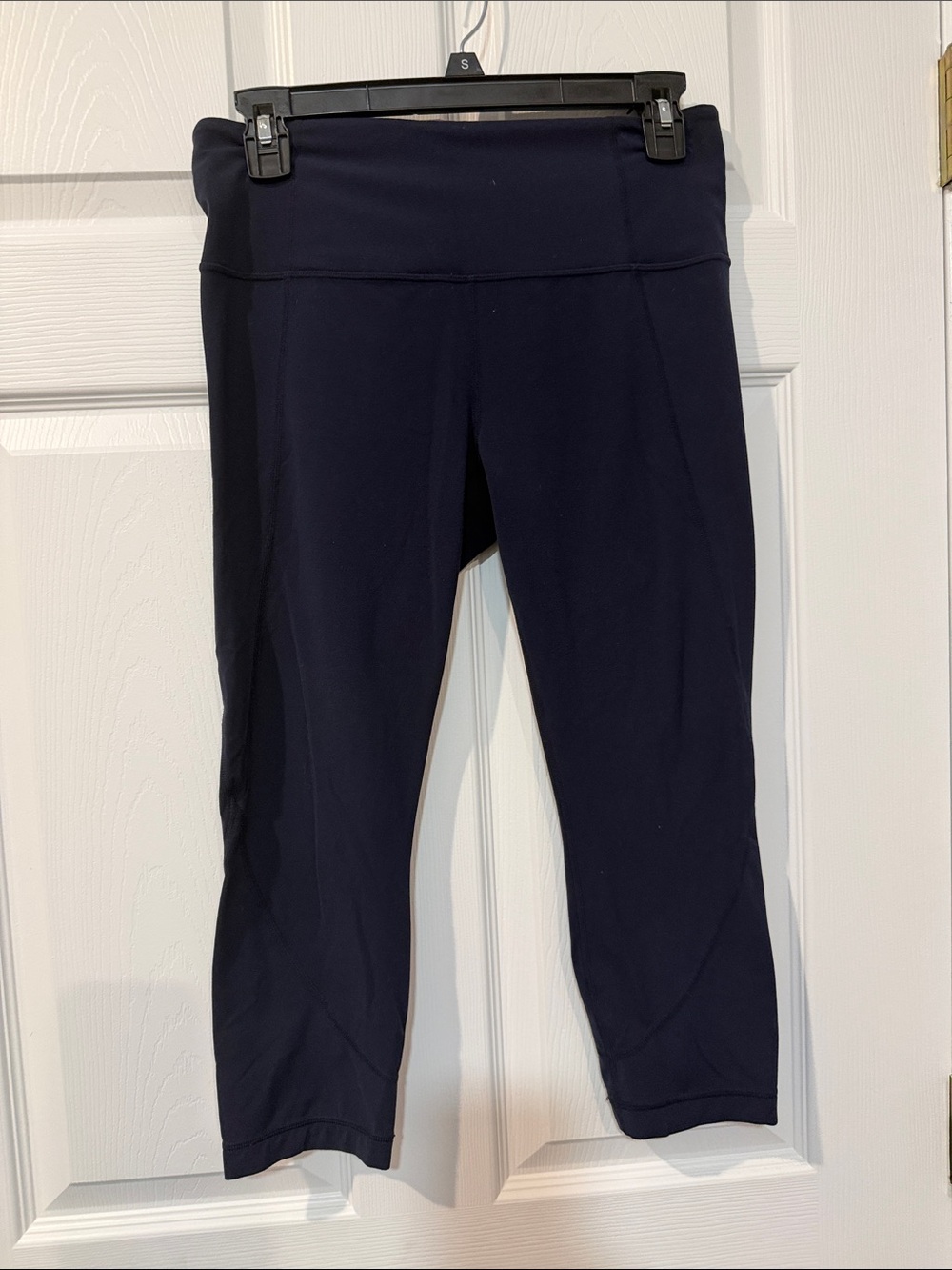 Athleta Navy Capri Jeggings